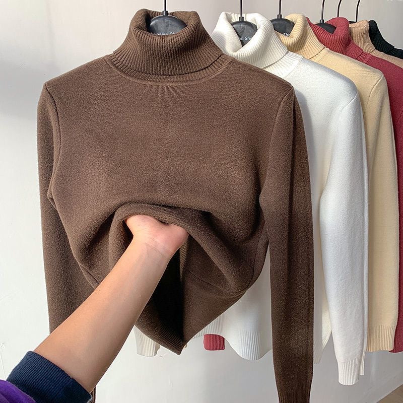 CozyShirt Fodrad Turtleneck